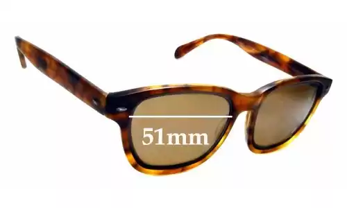 Sunglass Fix Verres de Remplacement pour Raen Lyon - 51mm Wide Sunglass Fix Verres de Remplacement pour Raen Lyon - 51mm Wide