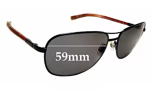 Sunglass Fix Verres de Remplacement pour Polo Polo PH 3076 - 59mm Wide Sunglass Fix Verres de Remplacement pour Polo Polo PH 3076 - 59mm Wide