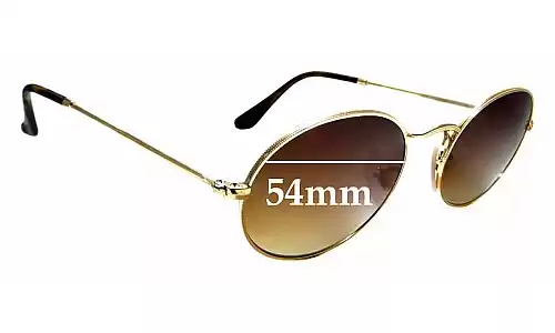 Sunglass Fix Verres de Remplacement pour Ray-Ban RB3547-N - 54mm Wide Ray-Ban RB3547-N Verres de Remplacement 54mm wide