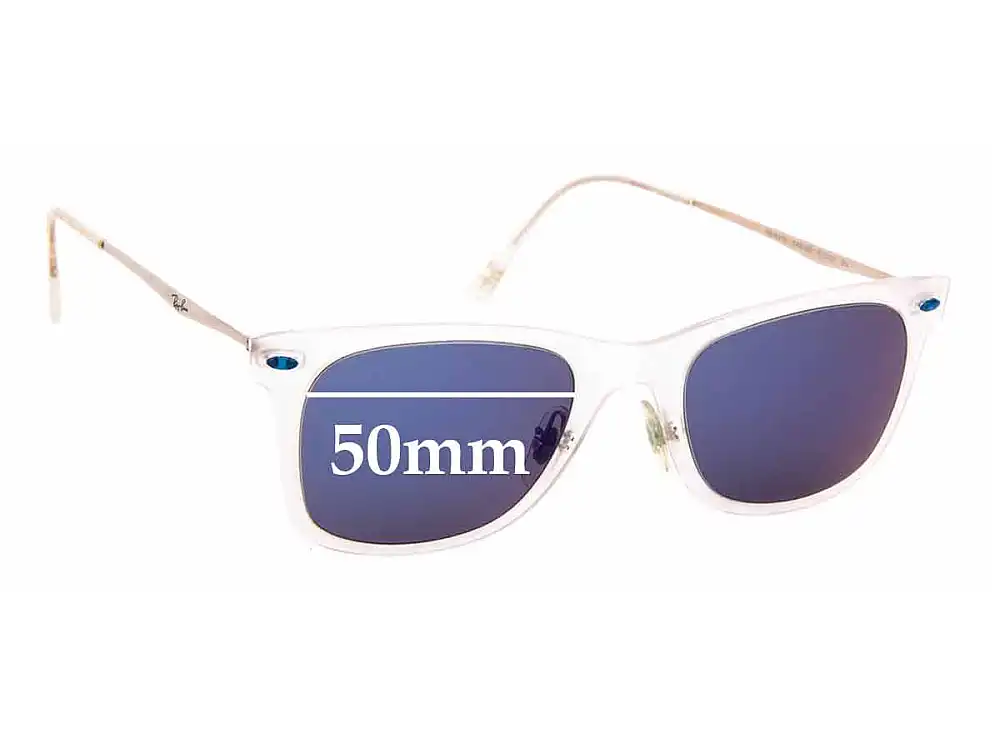 Sunglass Fix Lentilles de Remplacement pour Ray-Ban RB4210 LightRay - 50mm Wide Sunglass Fix Lentilles de Remplacement pour Ray-Ban RB4210 LightRay - 50mm Wide
