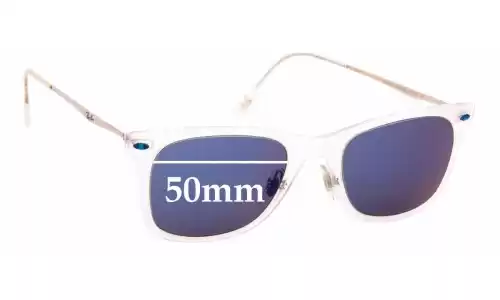 Sunglass Fix Lentilles de Remplacement pour Ray-Ban RB4210 LightRay - 50mm Wide Ray-Ban RB4210 LightRay Lentilles de Remplacement 50mm wide