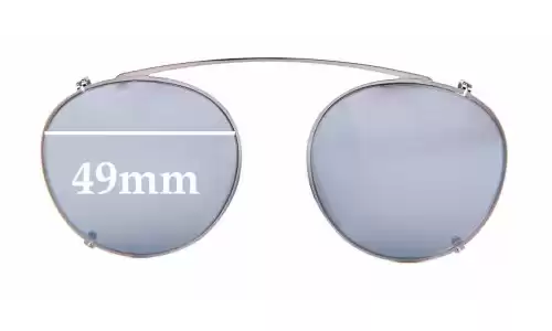 Sunglass Fix Lentilles de Remplacement pour Ray-Ban RB2447-C - 49mm Wide Ray-Ban RB2447-C Lentilles de Remplacement 49mm wide