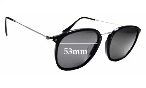Sunglass Fix Verres de Remplacement pour Ray-Ban RB2448-N-F - 53mm Wide Sunglass Fix Verres de Remplacement pour Ray-Ban RB2448-N-F - 53mm Wide