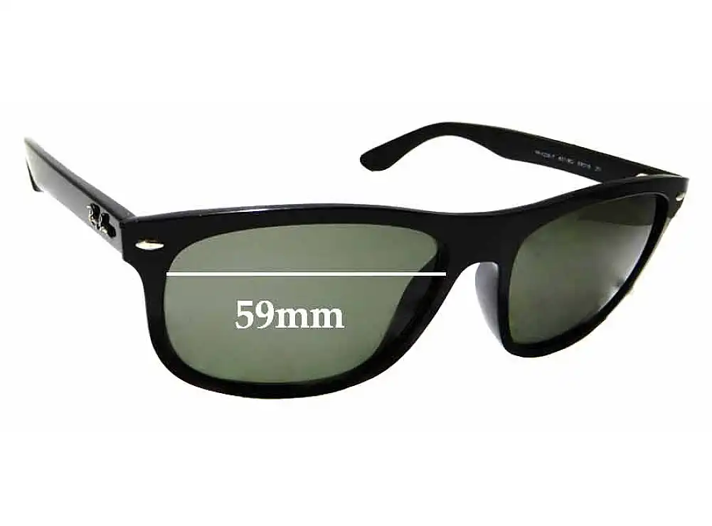Sunglass Fix Lentilles de Remplacement pour Ray-Ban RB4226-F (Low Bridge Fit) - 59mm Wide Sunglass Fix Lentilles de Remplacement pour Ray-Ban RB4226-F (Low Bridge Fit) - 59mm Wide