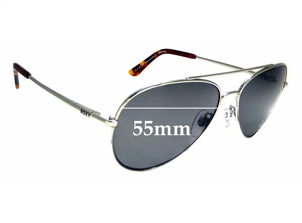 Sunglass Fix Verres de Remplacement pour Roxy Sun Rx 17 - 55mm Wide Sunglass Fix Verres de Remplacement pour Roxy Sun Rx 17 - 55mm Wide