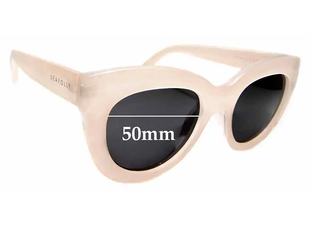 Sunglass Fix Verres de Remplacement pour Seafolly Tortola V2 - 50mm Wide Sunglass Fix Verres de Remplacement pour Seafolly Tortola V2 - 50mm Wide