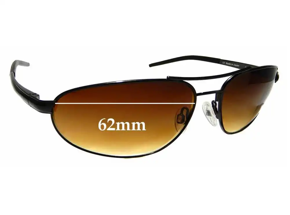 Sunglass Fix Verres de Remplacement pour Serengeti Como - 62mm Wide Sunglass Fix Verres de Remplacement pour Serengeti Como - 62mm Wide