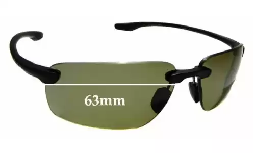 Sunglass Fix Verres de Remplacement pour Serengeti Erice - 63mm Wide Sunglass Fix Verres de Remplacement pour Serengeti Erice - 63mm Wide