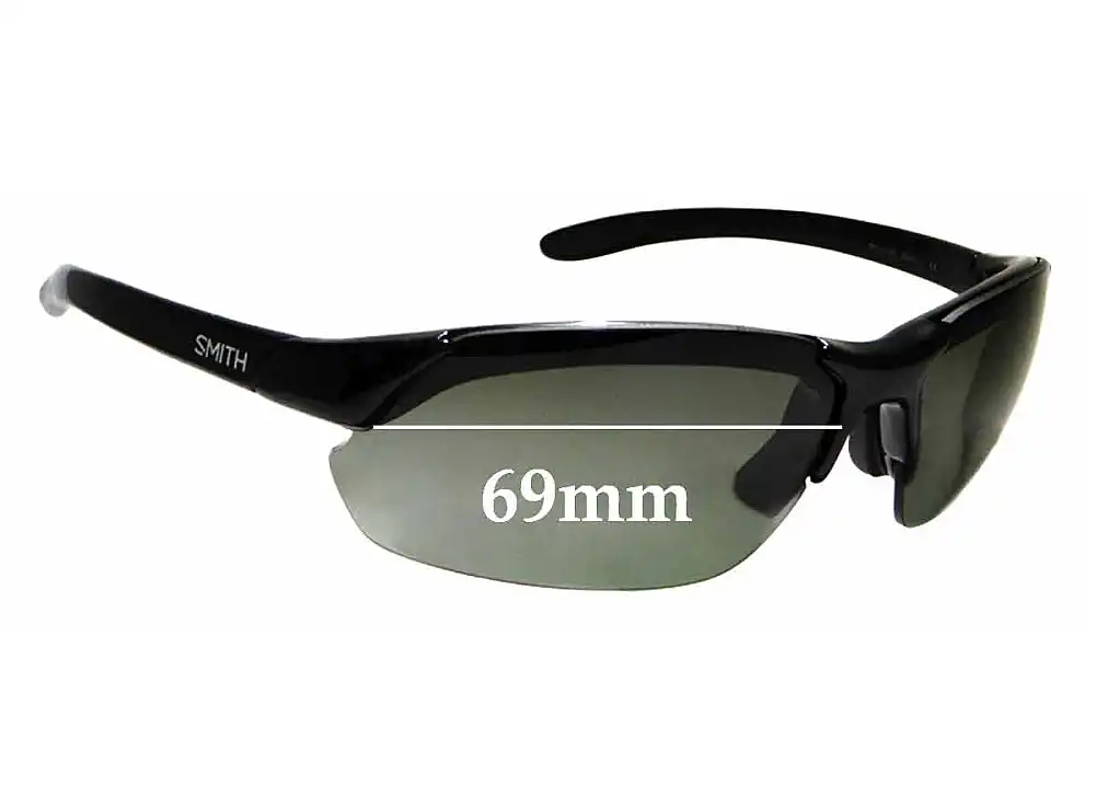Sunglass Fix Verres de Remplacement pour Smith Parallel Max - 69mm Wide Sunglass Fix Verres de Remplacement pour Smith Parallel Max - 69mm Wide