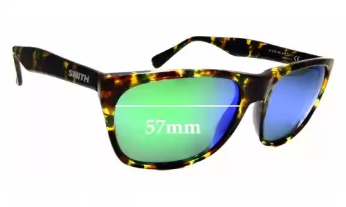 Sunglass Fix Verres de Remplacement pour Smith Tioga - 57mm Wide Sunglass Fix Verres de Remplacement pour Smith Tioga - 57mm Wide