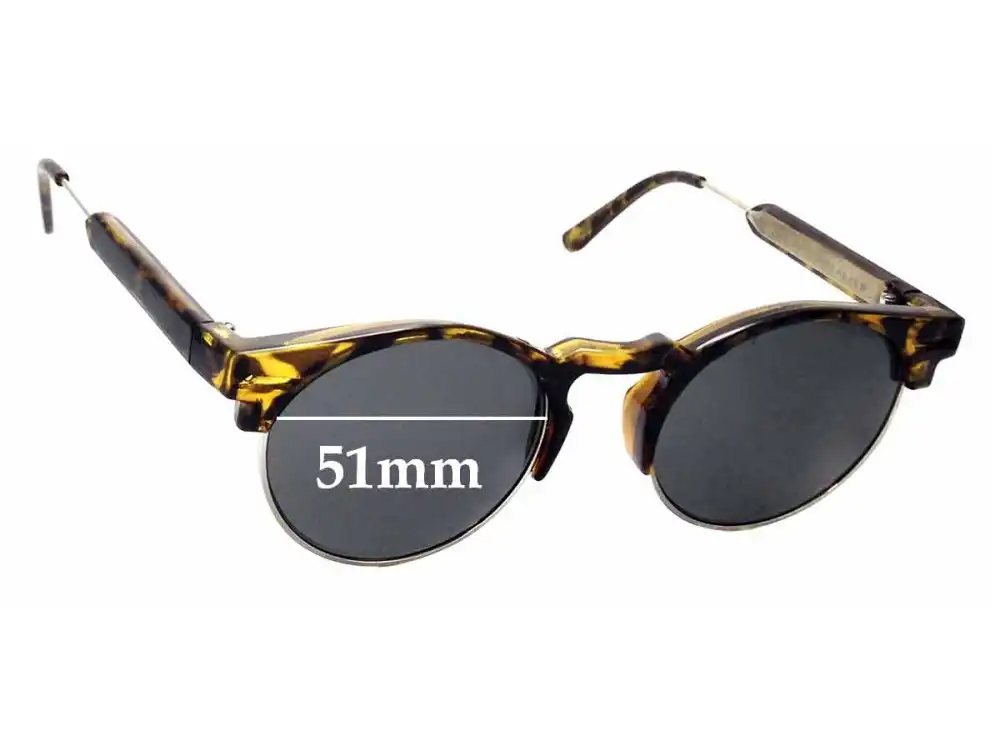 Sunglass Fix Verres de Remplacement pour Spitfire England - 51mm Wide Sunglass Fix Verres de Remplacement pour Spitfire England - 51mm Wide