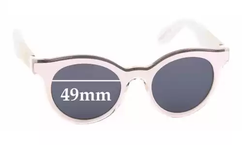 Sunglass Fix Verres de Remplacement pour Swatch SW01 - 49mm Wide Sunglass Fix Verres de Remplacement pour Swatch SW01 - 49mm Wide