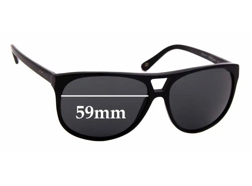 Sunglass Fix Verres de Remplacement pour Versace MOD 4217 - 59mm Wide Sunglass Fix Verres de Remplacement pour Versace MOD 4217 - 59mm Wide