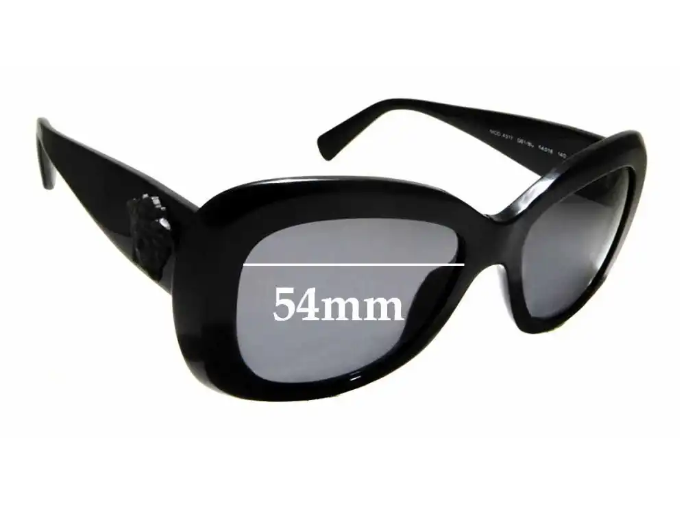 Sunglass Fix Verres de Remplacement pour Versace MOD 4317 - 54mm Wide Sunglass Fix Verres de Remplacement pour Versace MOD 4317 - 54mm Wide