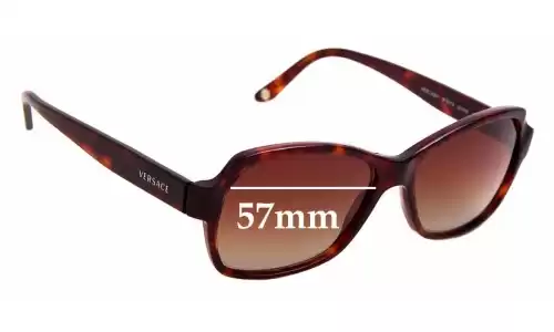 Sunglass Fix Verres de Remplacement pour Versace MOD 4201 - 57mm Wide Sunglass Fix Verres de Remplacement pour Versace MOD 4201 - 57mm Wide