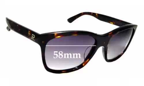 Sunglass Fix Verres de Remplacement pour Vuarnet VL1206 - 58mm Wide Sunglass Fix Verres de Remplacement pour Vuarnet VL1206 - 58mm Wide