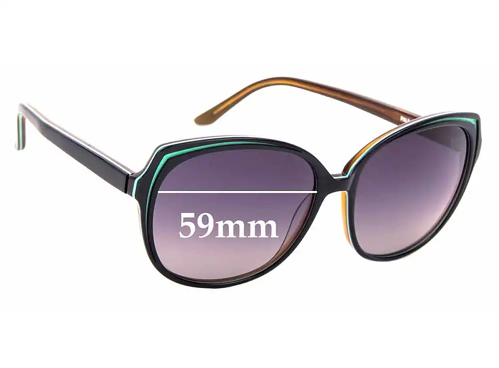 Sunglass Fix Verres de Remplacement pour Paul Frank Industries White Lips Kissed - 59mm Wide Sunglass Fix Verres de Remplacement pour Paul Frank Industries White Lips Kissed - 59mm Wide