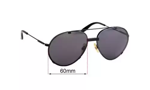 Sunglass Fix Verres de Remplacement pour Carrera 80 - 60mm Wide Sunglass Fix Verres de Remplacement pour Carrera 80 - 60mm Wide