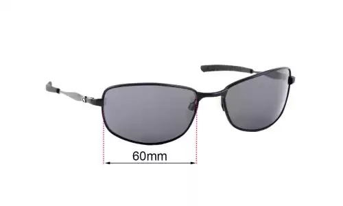 Sunglass Fix Verres de Remplacement pour Gargoyles Cyclone - 60mm Wide Sunglass Fix Verres de Remplacement pour Gargoyles Cyclone - 60mm Wide