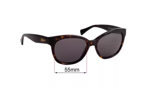 Sunglass Fix Lentilles de Remplacement pour Polo RA 5218 - 55mm Wide Polo RA 5218 Lentilles de Remplacement 55mm wide