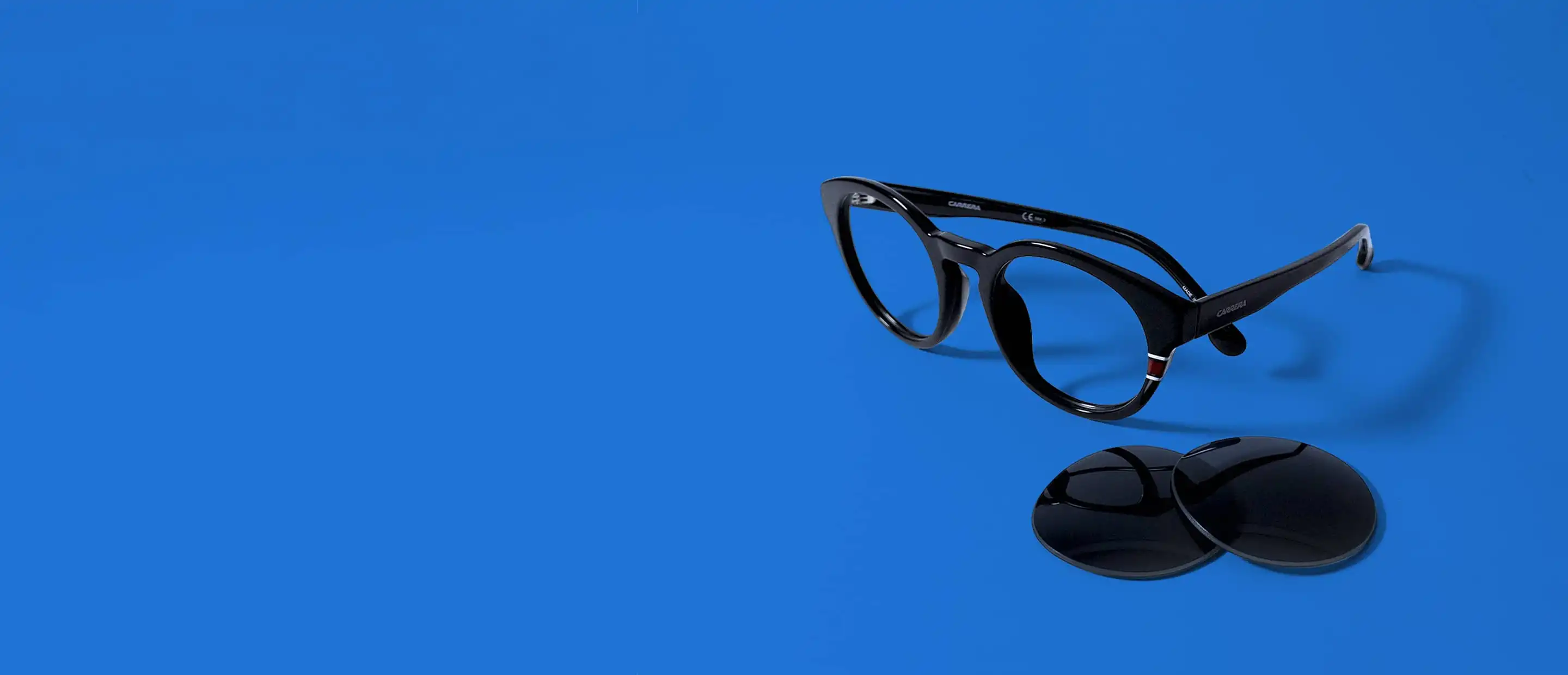 Lentilles De Remplacement Sunglass Fix Pour Carrera 5547 - Largeur 61 Mm - 100% UV - Neuf Avec Étiquettes