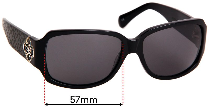 Brighton Toledo 57mm Replacement Lenses display picture 2