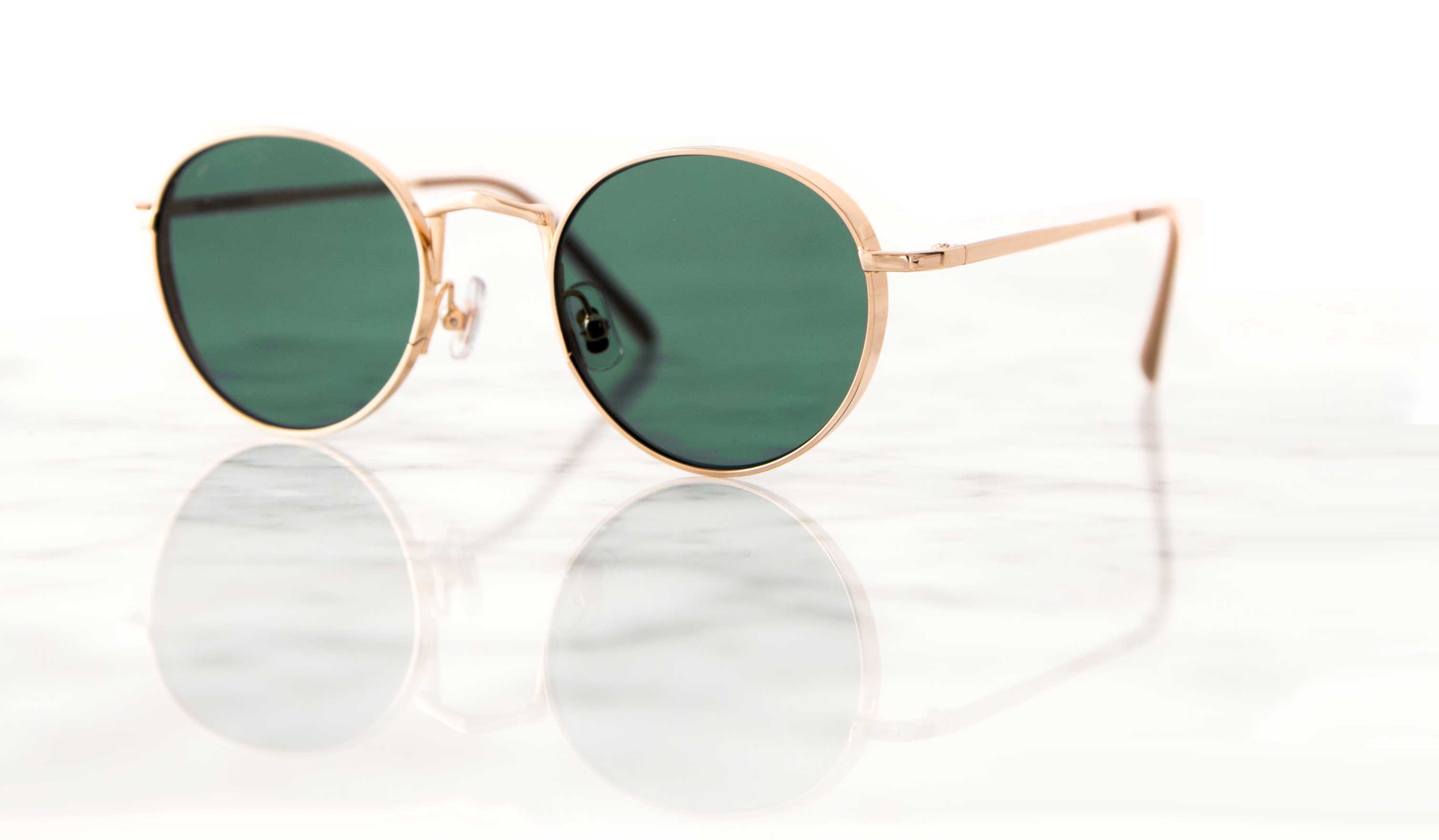 G15 Lenses in round sunglasses
