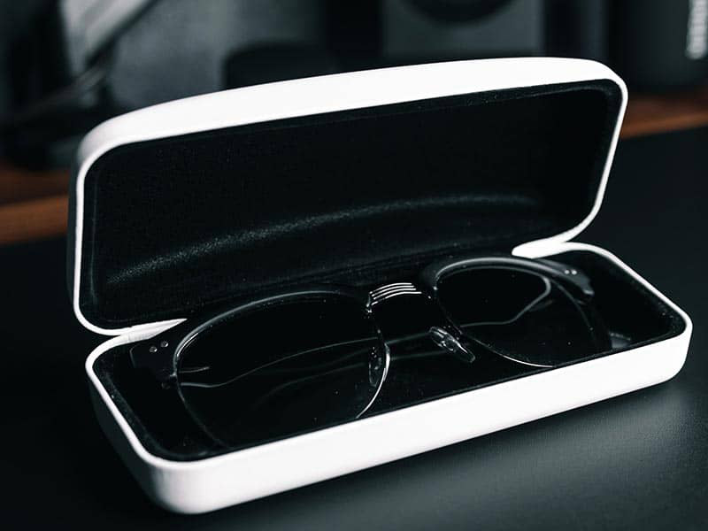 Using a Hardcase to Protect Your Sunglasses from frame and lens damage