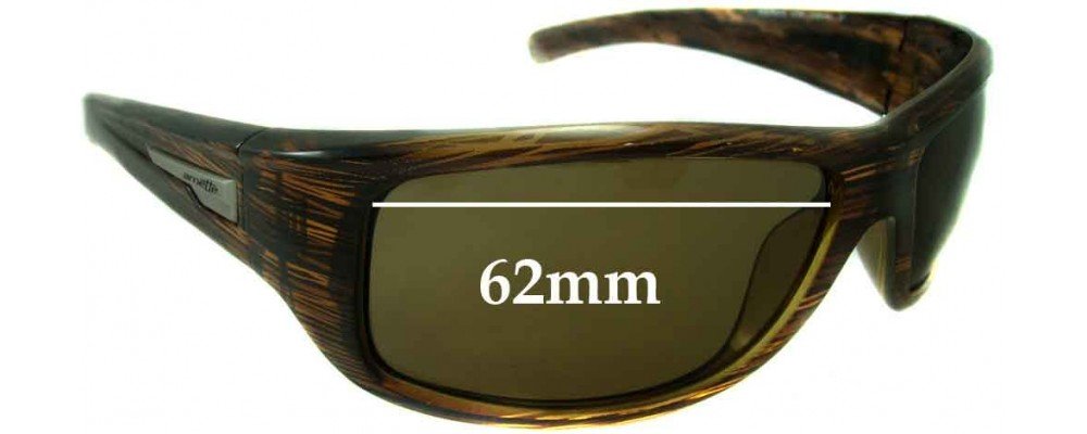 TheSunglassFix Replacement Lenses for Arnette Wolfman