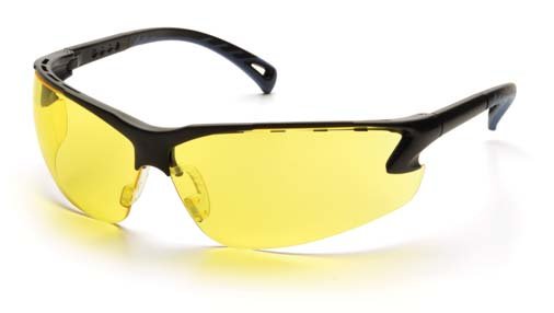 Sports Sunglasses Yellow Tinted Lenses