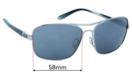 Oakley Sanctuary OO4116 Lentilles de Remplacement 58mm wide 