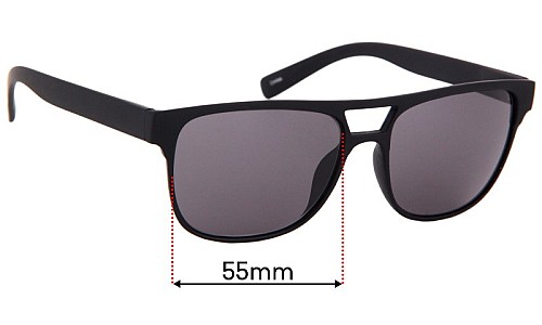 Sunglass Fix Ersatzgläser für Alfred Sung - 55mm Wide Sunglass Fix Ersatzgläser für Alfred Sung - 55mm Wide