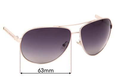 Armani Exchange AX 150/S Replacement Lenses 63mm wide 