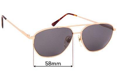 Ben-Glo  Exclusive 53 Verres de Remplacement 58mm wide 