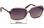 Sunglass Fix Lentes de Repuesto para Bottega Veneta BV 133/S - 59mm Wide 