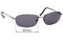 Sunglass Fix Replacement Lenses for Brooks Brothers BB 338S - 57mm Wide 