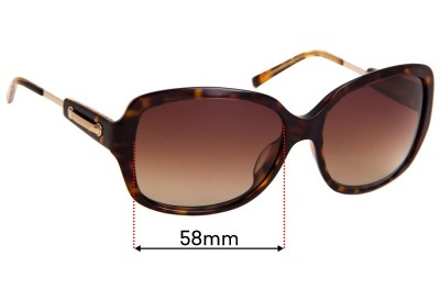 Burberry B 4049 Replacement Lenses 58mm wide 