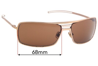Christian Dior 0101 Replacement Lenses 68mm wide 