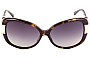  Christian Dior Midnight Replacement Lenses Front View 