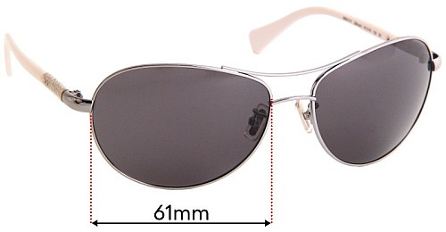 Coach Allegra Sunglasses with Case Coach Allegra S567 Sunglasses main image 2
