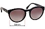Sunglass Fix Replacement Lenses for Coach HC8056F Kylie - 53mm Wide 