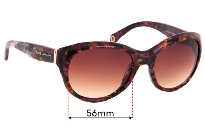 Dolce & Gabbana DG4128  Replacement Lenses 56mm wide 