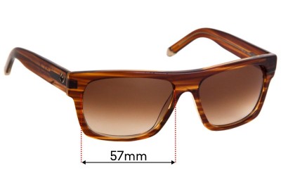 Dragon Viceroy Replacement Sunglass Lenses - 57mm Wide 
