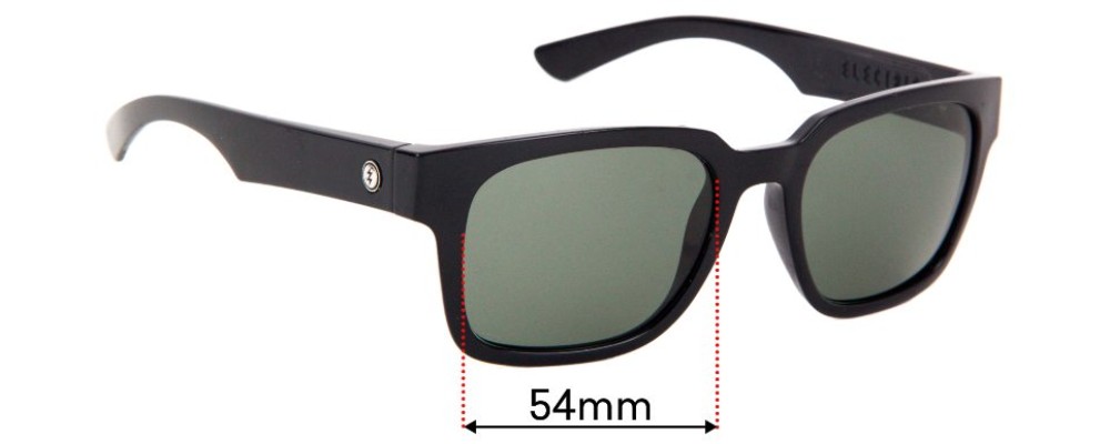 Sunglass Fix Replacement Lenses for Electric Zombie - 54mm Wide