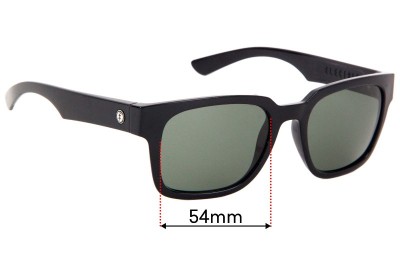 Sunglass Fix Replacement Lenses for Electric Zombie - 54mm Wide 