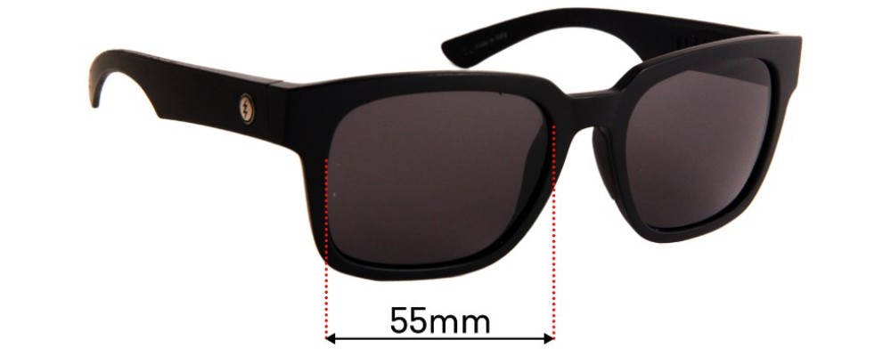 Sunglass Fix Replacement Lenses for Electric Zombie S  - 55mm Wide