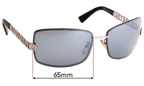 Sunglass Fix Replacement Lenses for Fendi FS 469 - 65mm Wide 