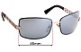 Sunglass Fix Replacement Lenses for Fendi FS 469 - 65mm Wide 