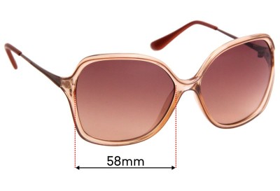 Fiorelli Constance Replacement Lenses 58mm wide 