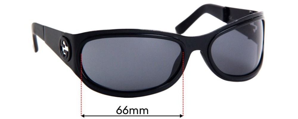 Gucci GG 2744/S Replacement Lenses 66mm